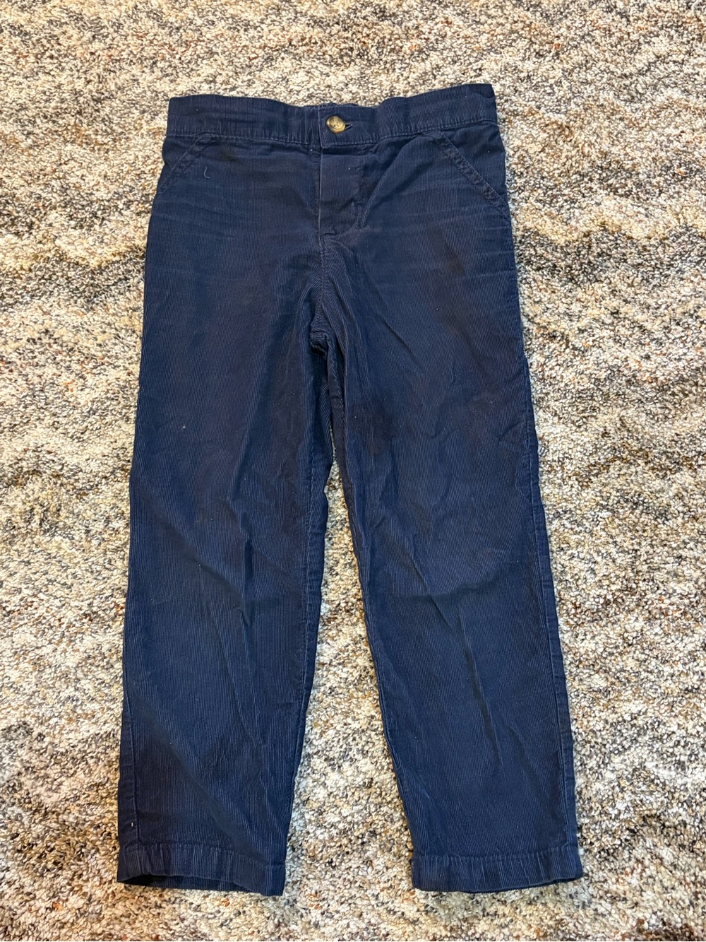 Boy’s Navy Corduroy Pants